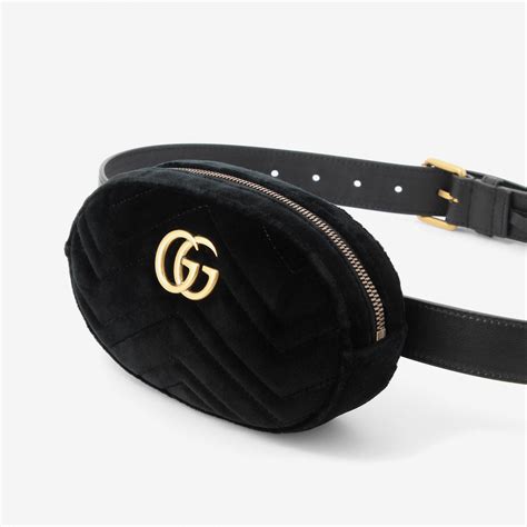 gucci marmont chain belt bag|gucci denim marmont bag.